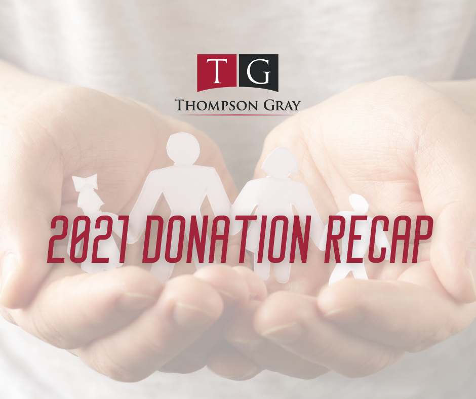 2021 Donation Recap