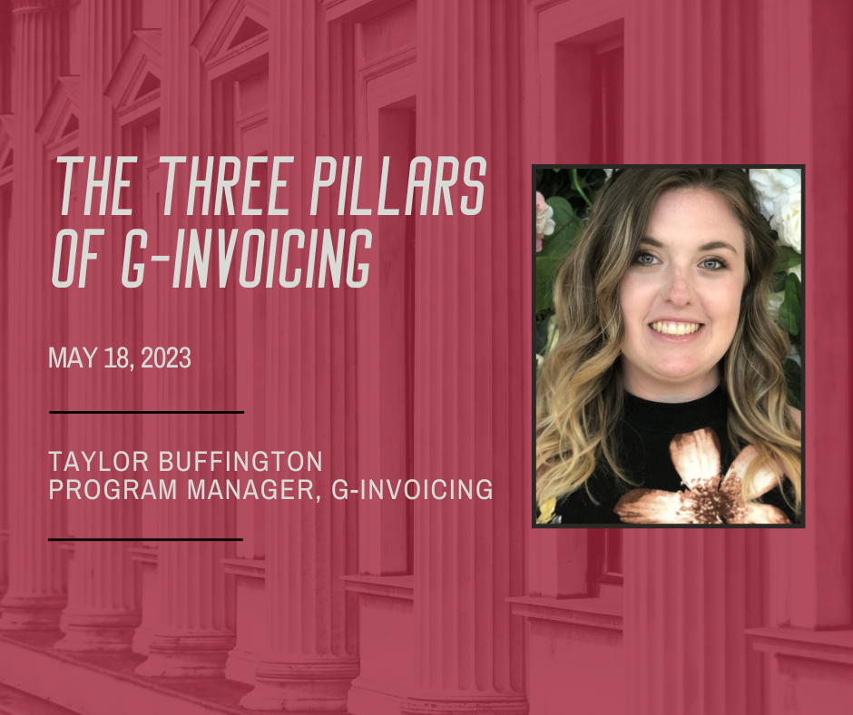 The Three Pillars of G-Invoicing